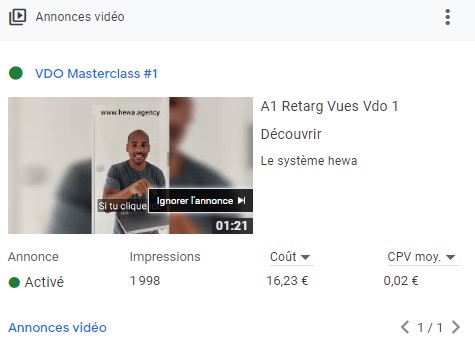 youtube ads ghislain dk